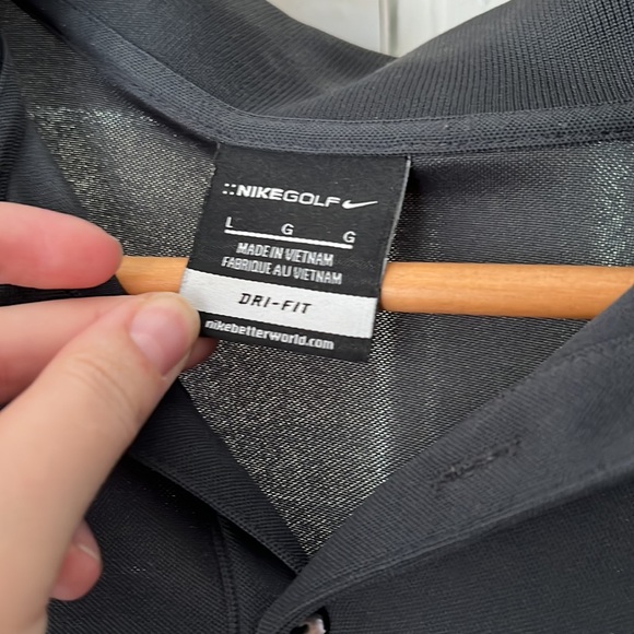 Mens L NikeGolf Dri Fit polo with Baker Hughes insignia - Picture 2 of 6